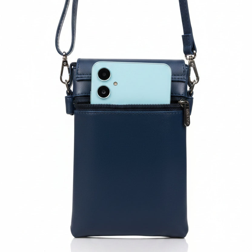 Women’s Premium Sling Crossbody Bag with 2 Pockets & 2 Compartments
