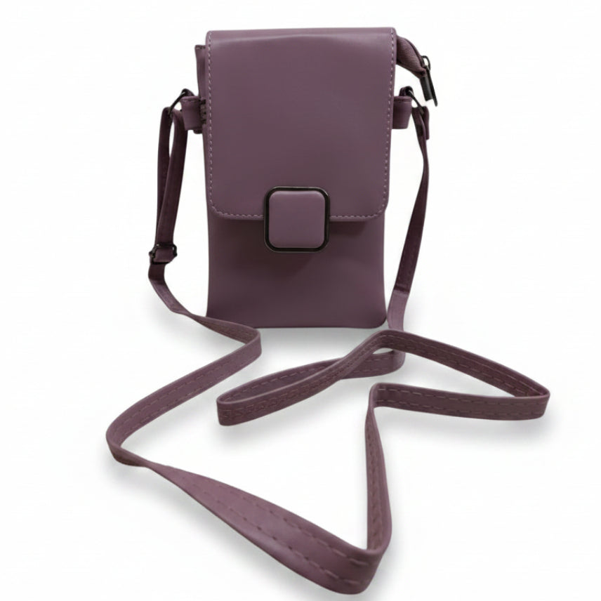 Women’s Premium Sling Crossbody Bag with 2 Pockets & 2 Compartments
