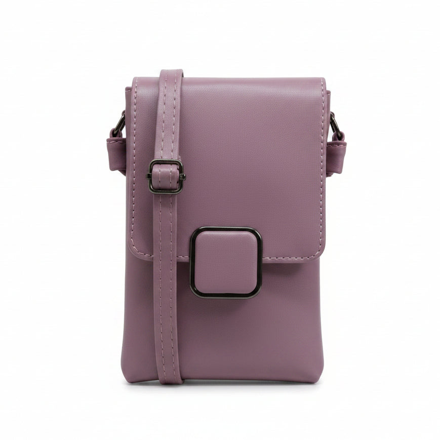 Women’s Premium Sling Crossbody Bag with 2 Pockets & 2 Compartments