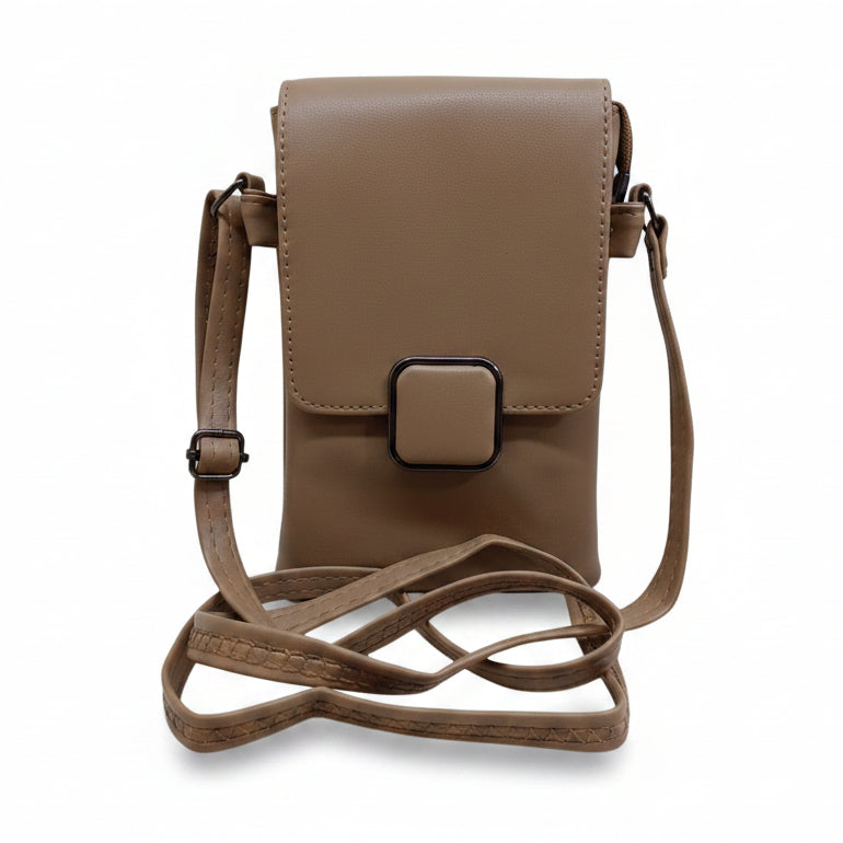 Women’s Premium Sling Crossbody Bag with 2 Pockets & 2 Compartments