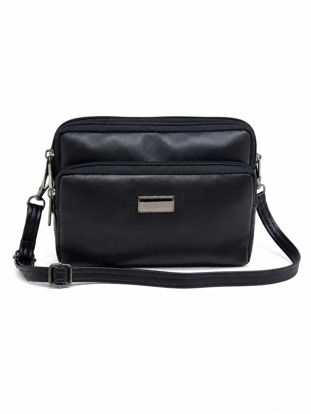 Women's Premium Crossbody Sling Bag | Triple Zip | Spacious Everyday Shoulder Bag