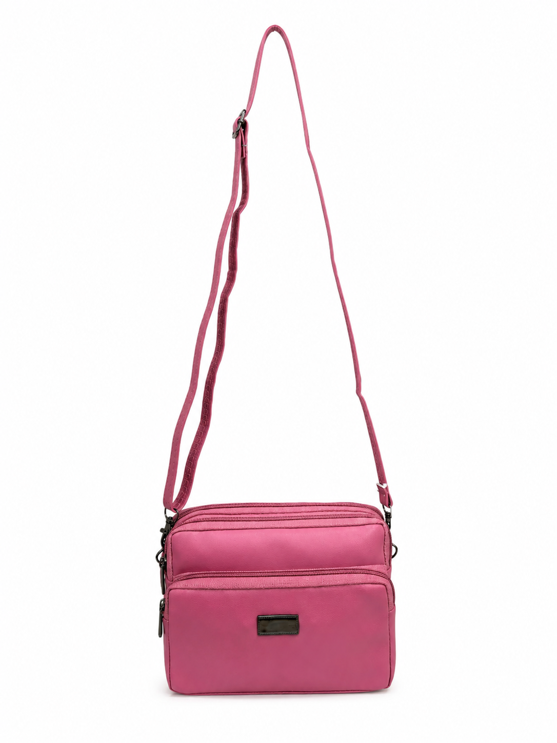 Women's Premium Crossbody Sling Bag | Triple Zip | Spacious Everyday Shoulder Bag