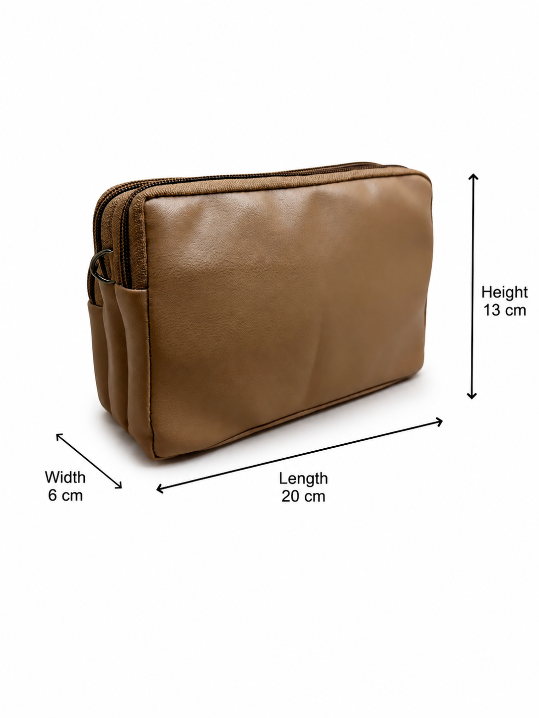 Women's Premium Crossbody Sling Bag | Triple Zip | Spacious Everyday Shoulder Bag