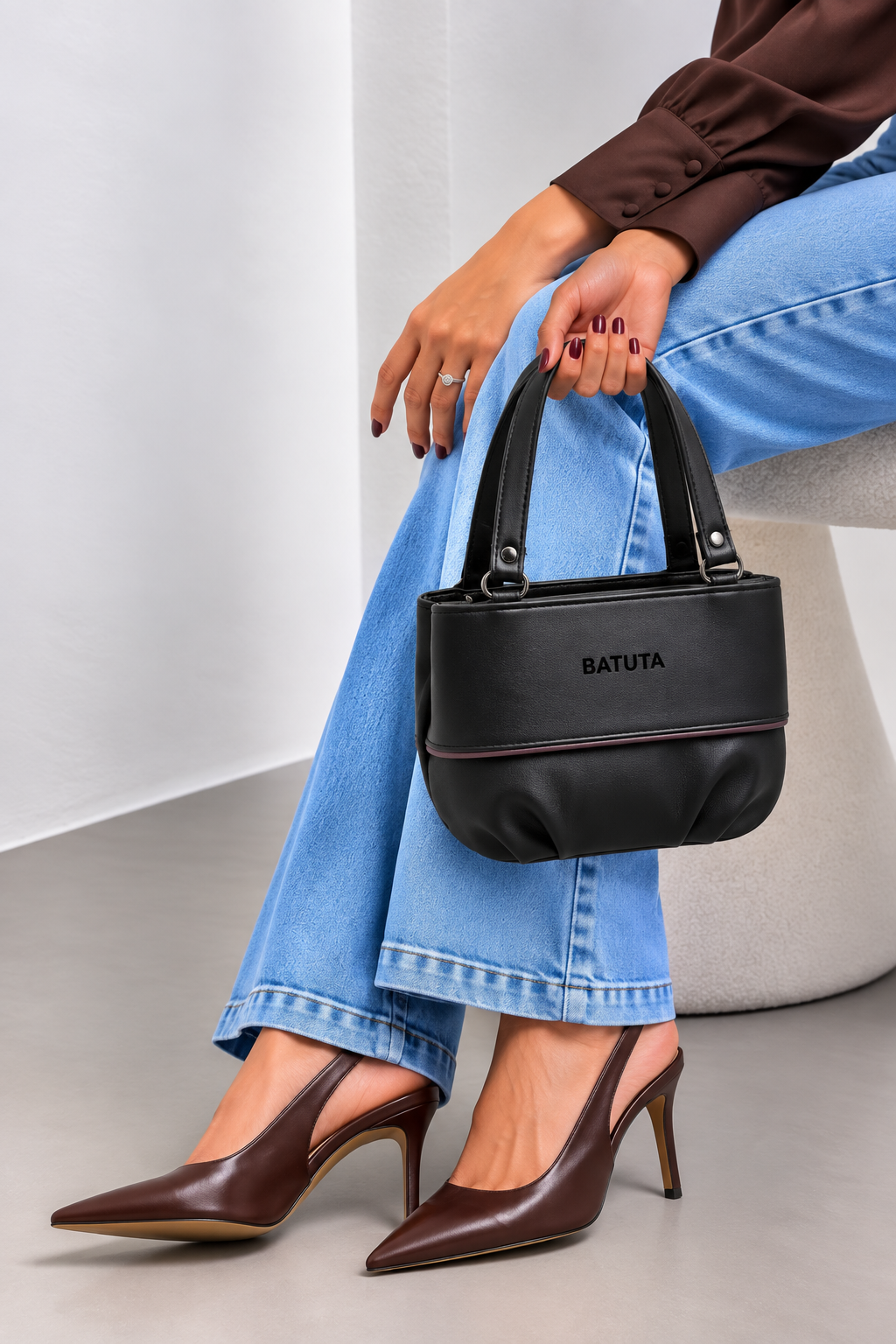 BATUTA Women’s Stylish Handbag | Premium PU Leather Tote Bag | Elegant Shoulder Carry Bag for Women