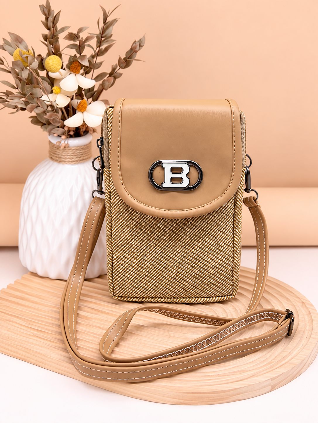 Women’s Mobile Slim Sling Bag for Smartphone | Compact Crossbody Bag with Adjustable Strap | Stylish Mini Mobile Phone Bag for Travel, Shopping & Daily Use