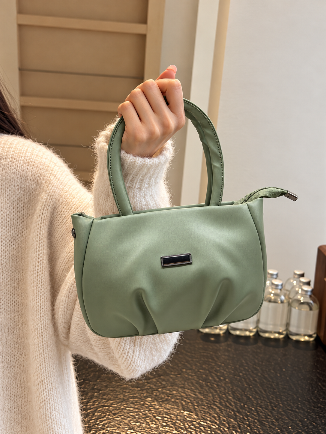 Women’s Stylish Handbag | Premium PU Leather Tote Bag | Spacious Shoulder & Hand Bag