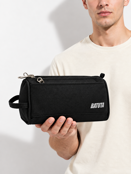 BATUTA HUB  Toiletry Bag for Men & Women, Travel Pouch for Toiletries Shaving Kit & Cosmetics, Water Resistance Pouch for Travel Accessories, Organizer Travel Pouch for Make Up,