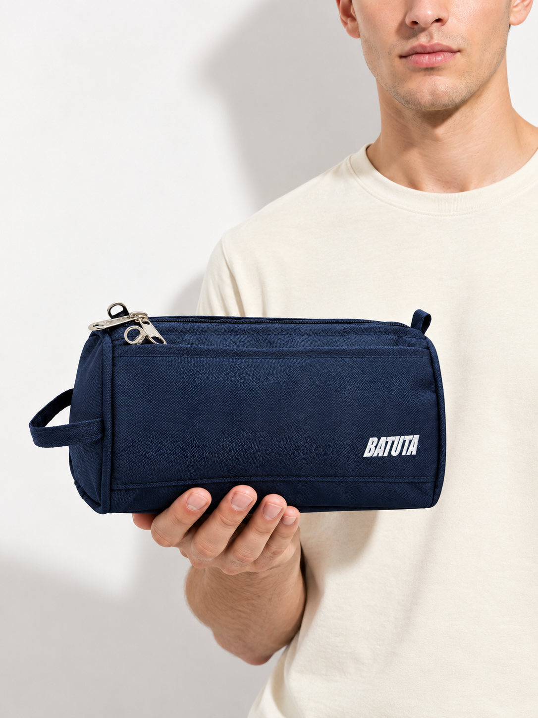 BATUTA HUB  Toiletry Bag for Men & Women, Travel Pouch for Toiletries Shaving Kit & Cosmetics, Water Resistance Pouch for Travel Accessories, Organizer Travel Pouch for Make Up,