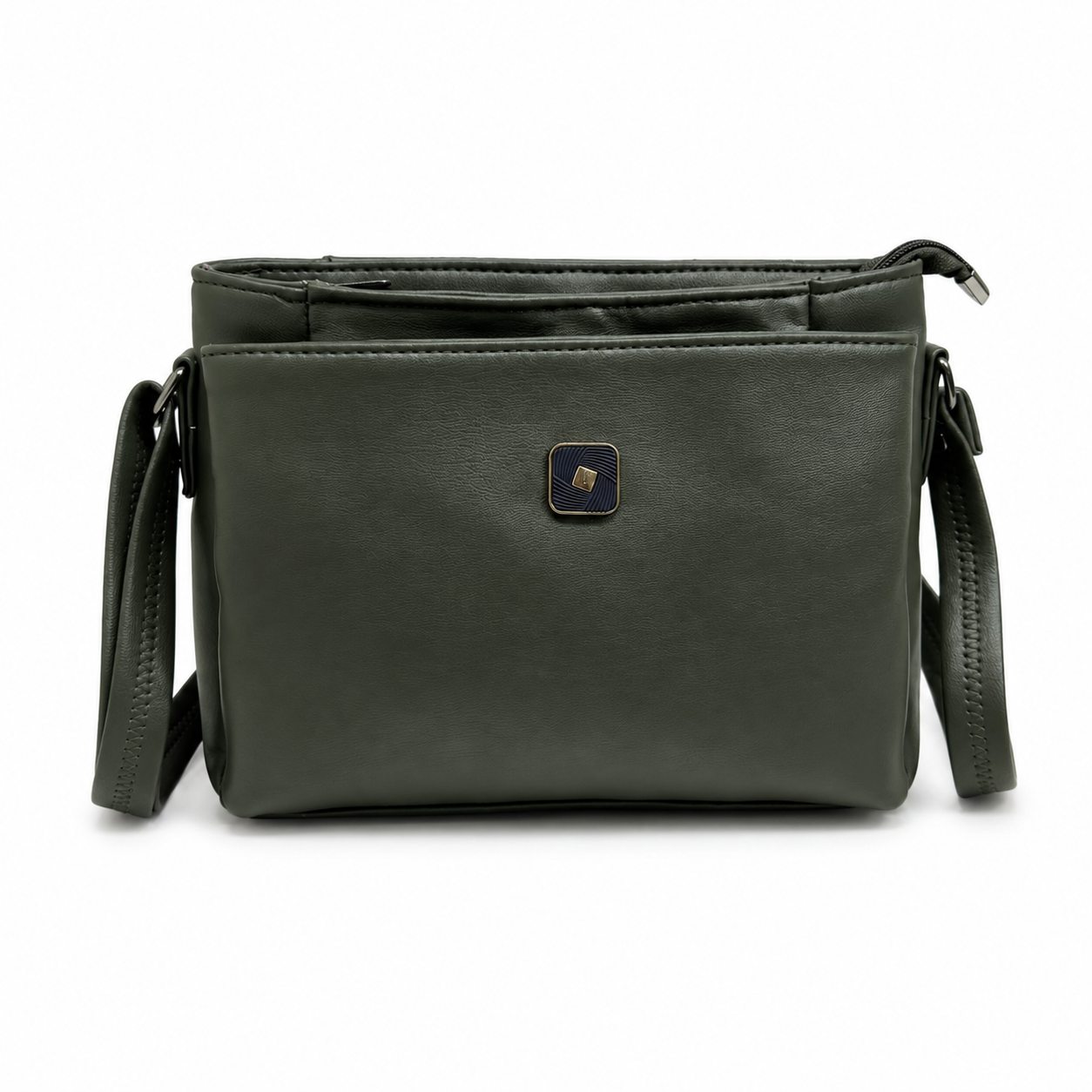 Women’s Premium PU Leather Crossbody Sling Bag | Stylish Shoulder Bag with Front Pocket