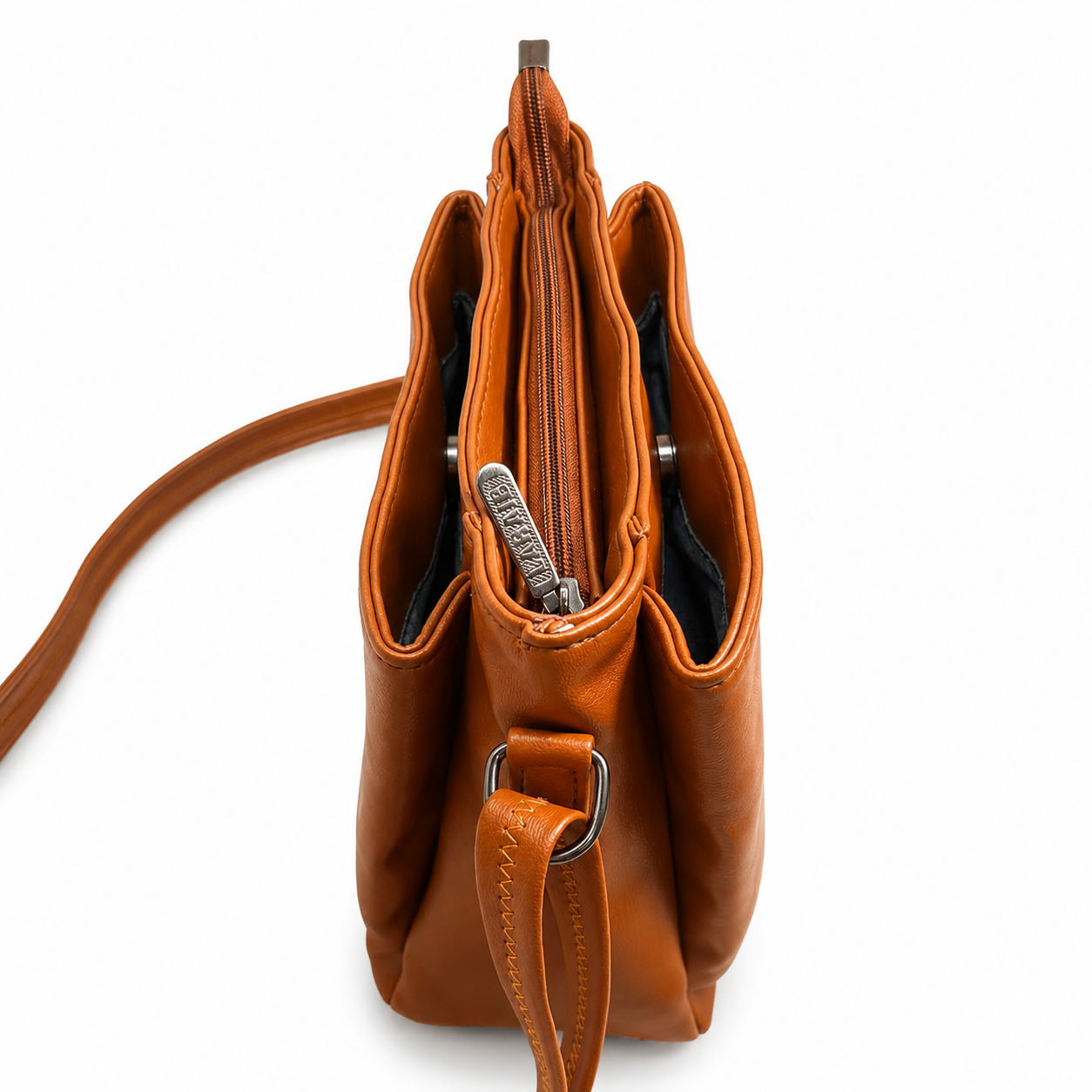Women’s Premium PU Leather Crossbody Sling Bag | Stylish Shoulder Bag with Front Pocket