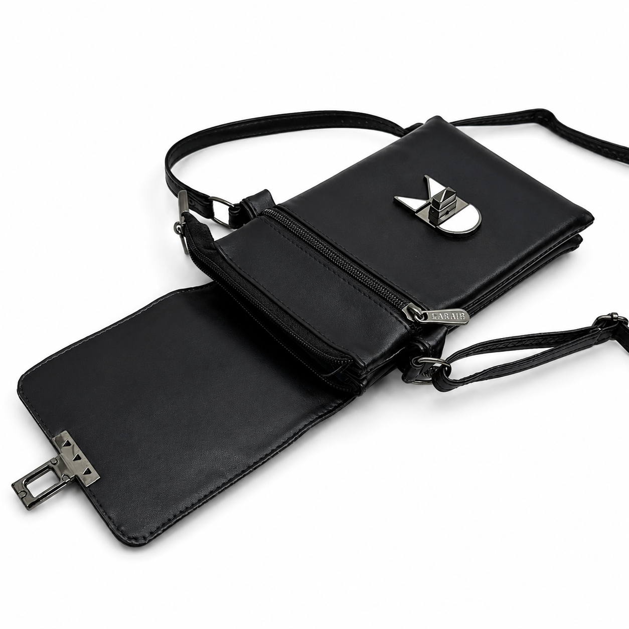 Women’s Stylish Sling Bag | Premium Faux Leather Crossbody Bag for Women | Compact Shoulder Bag with Adjustable Strap, Front Flap & Secure Closure