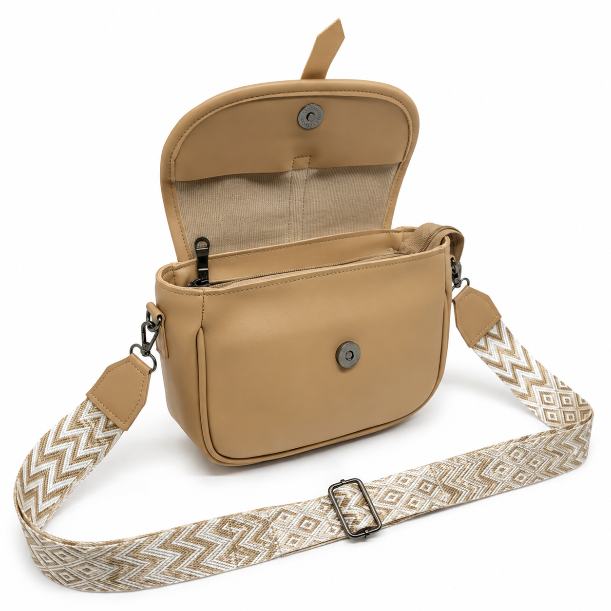BATUTA HUB Women's Girls Cross Body Sling Bag with Printed Belt