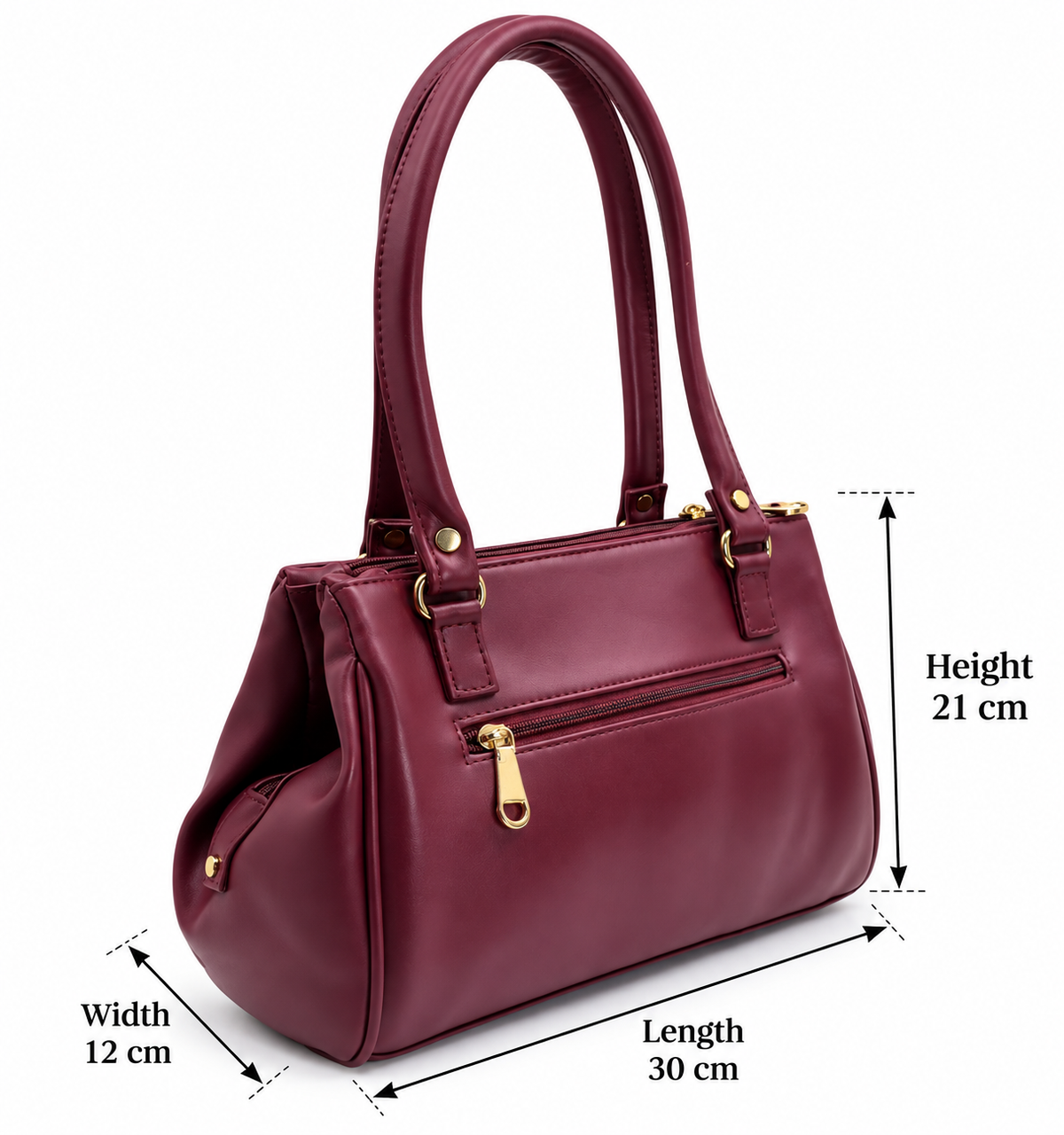 BATUTA Women’s Handbag | Stylish Ladies Shoulder Tote Bag | Spacious PU Leather Handbag for Women |