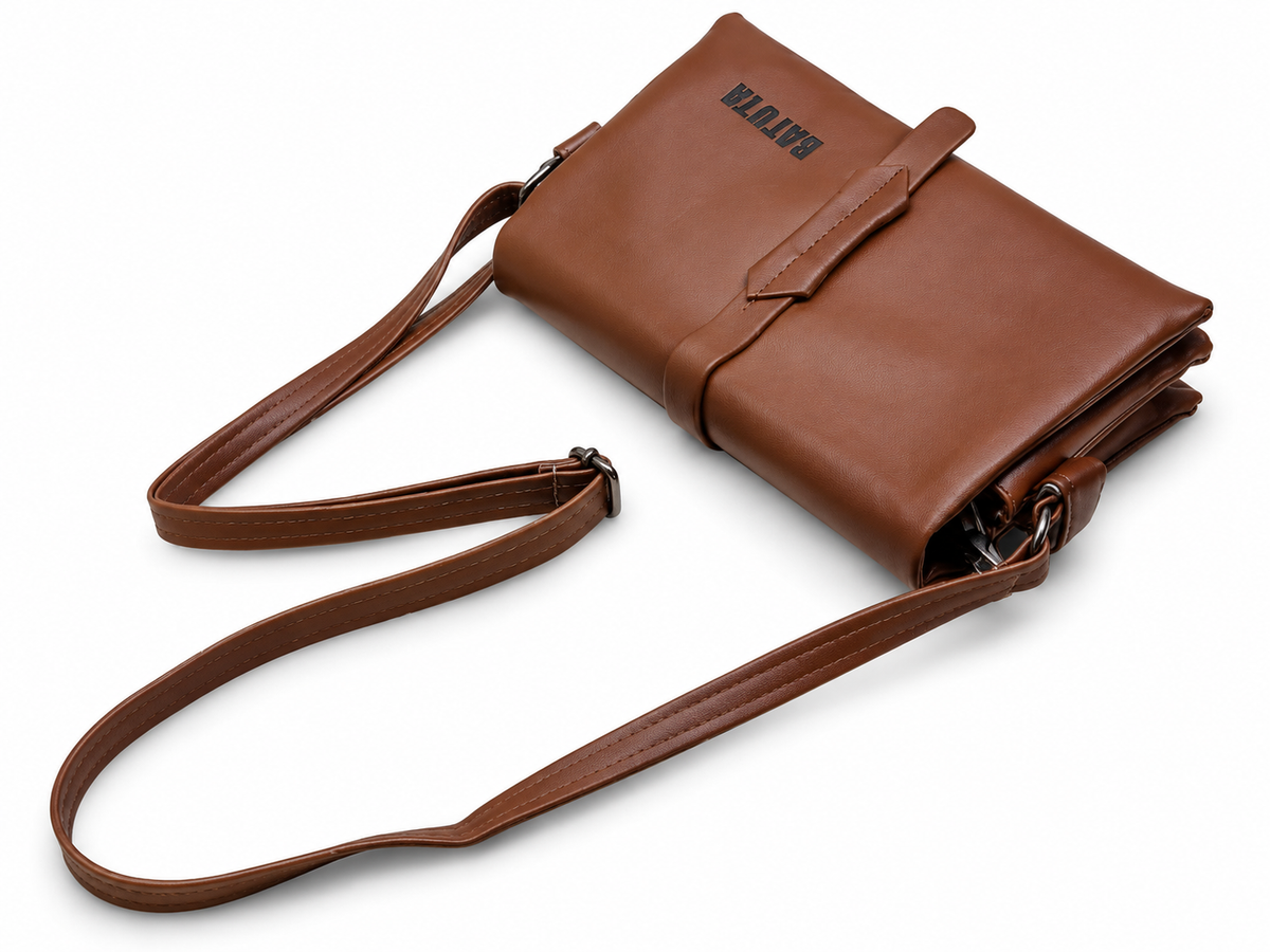 BATUTA Women's Sling Bag for Girls, Stylish Crossbody Shoulder Bag with Flap Closure, Adjustable Strap & Elegant Design