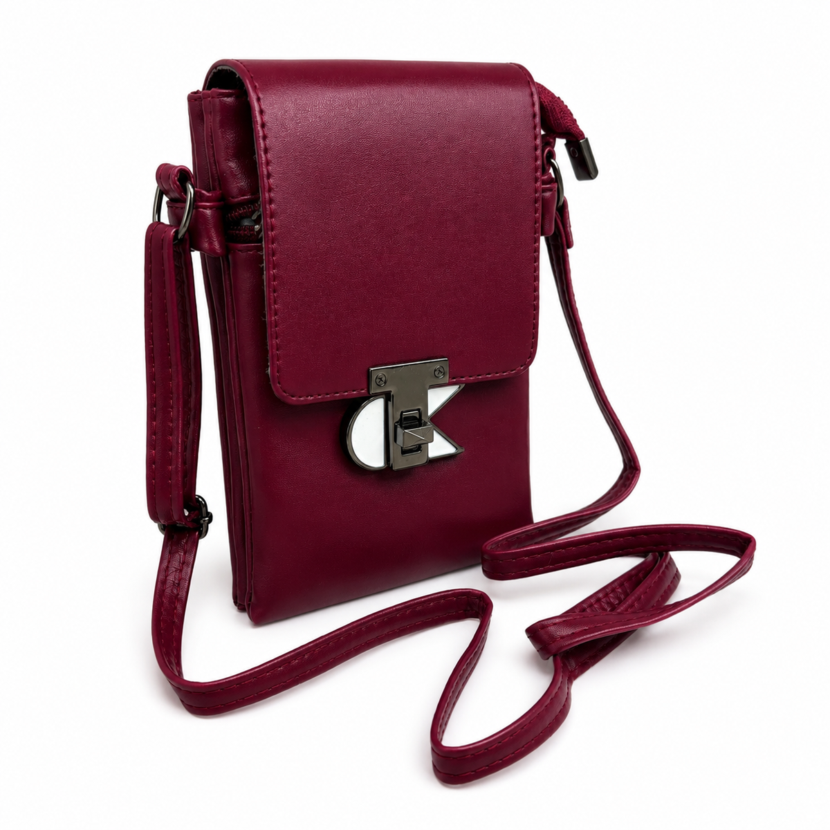 Women’s Stylish Sling Bag | Premium Faux Leather Crossbody Bag for Women | Compact Shoulder Bag with Adjustable Strap, Front Flap & Secure Closure