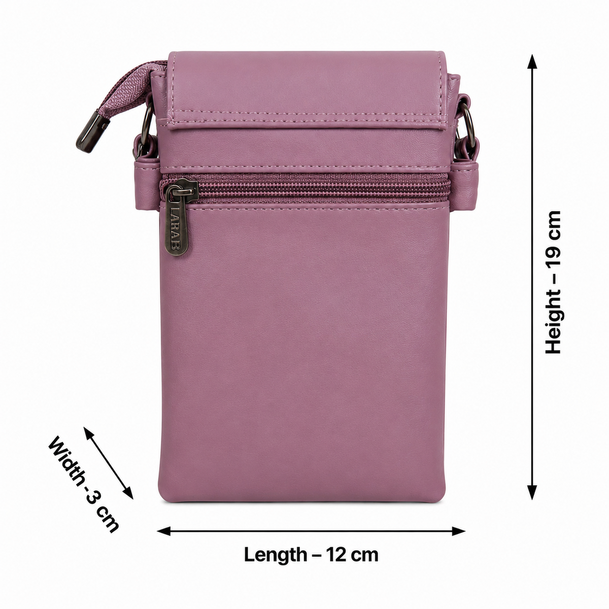 Women’s Stylish Sling Bag | Premium Faux Leather Crossbody Bag for Women | Compact Shoulder Bag with Adjustable Strap, Front Flap & Secure Closure