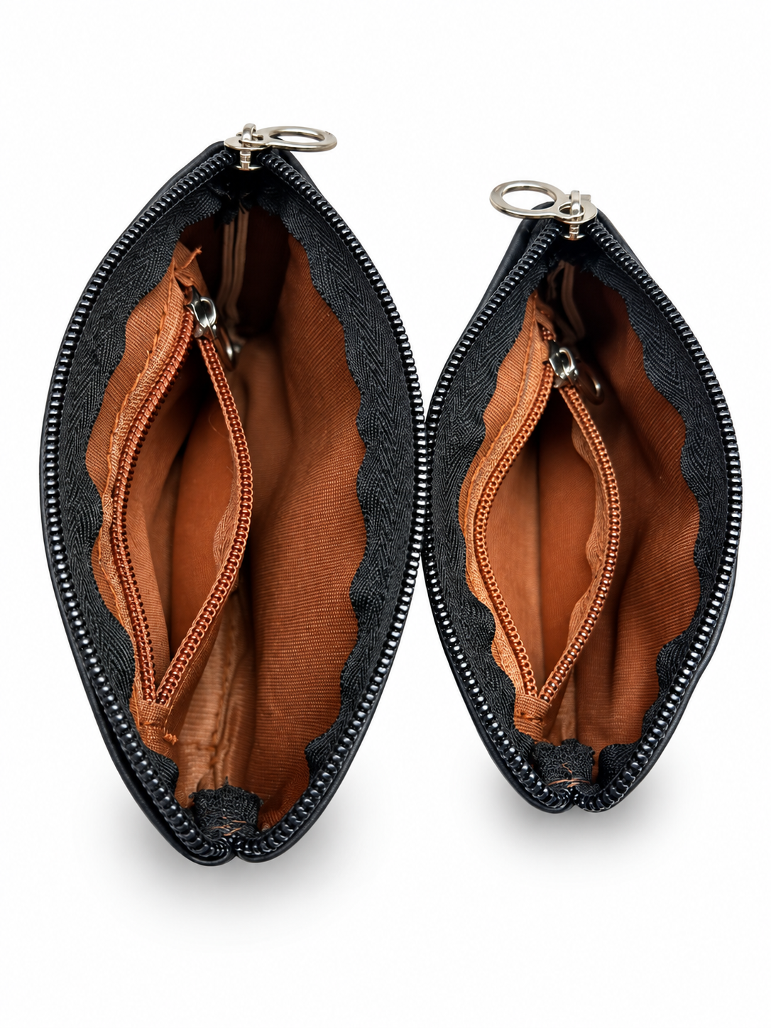 BATUTA Women Wallet Set of 2 | Small & Large Ladies Wallet | Zipper Wallet for Women | Multipurpose Wallet for Cash, Cards & Essentials