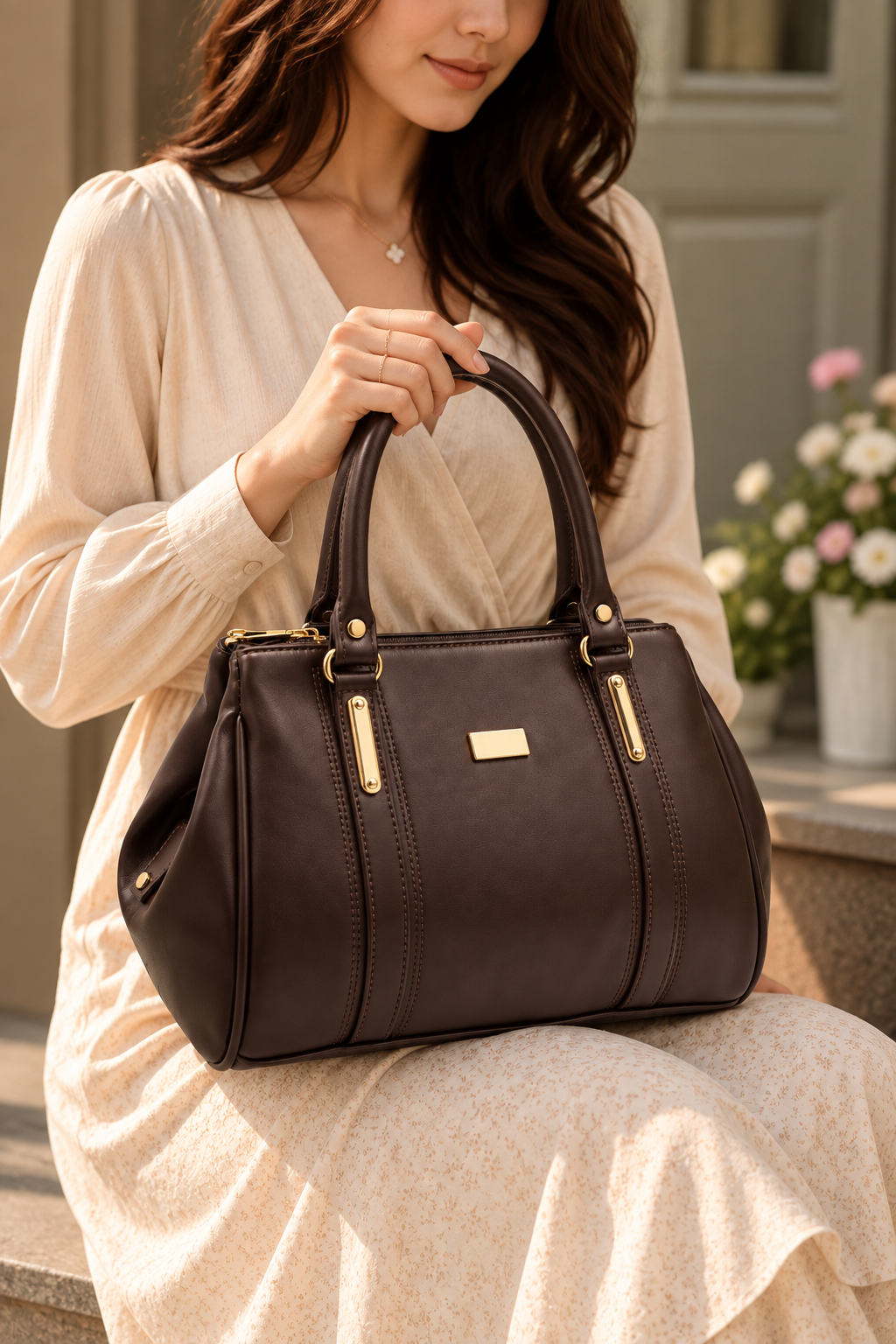 BATUTA Women’s Handbag | Stylish Ladies Shoulder Tote Bag | Spacious PU Leather Handbag for Women |