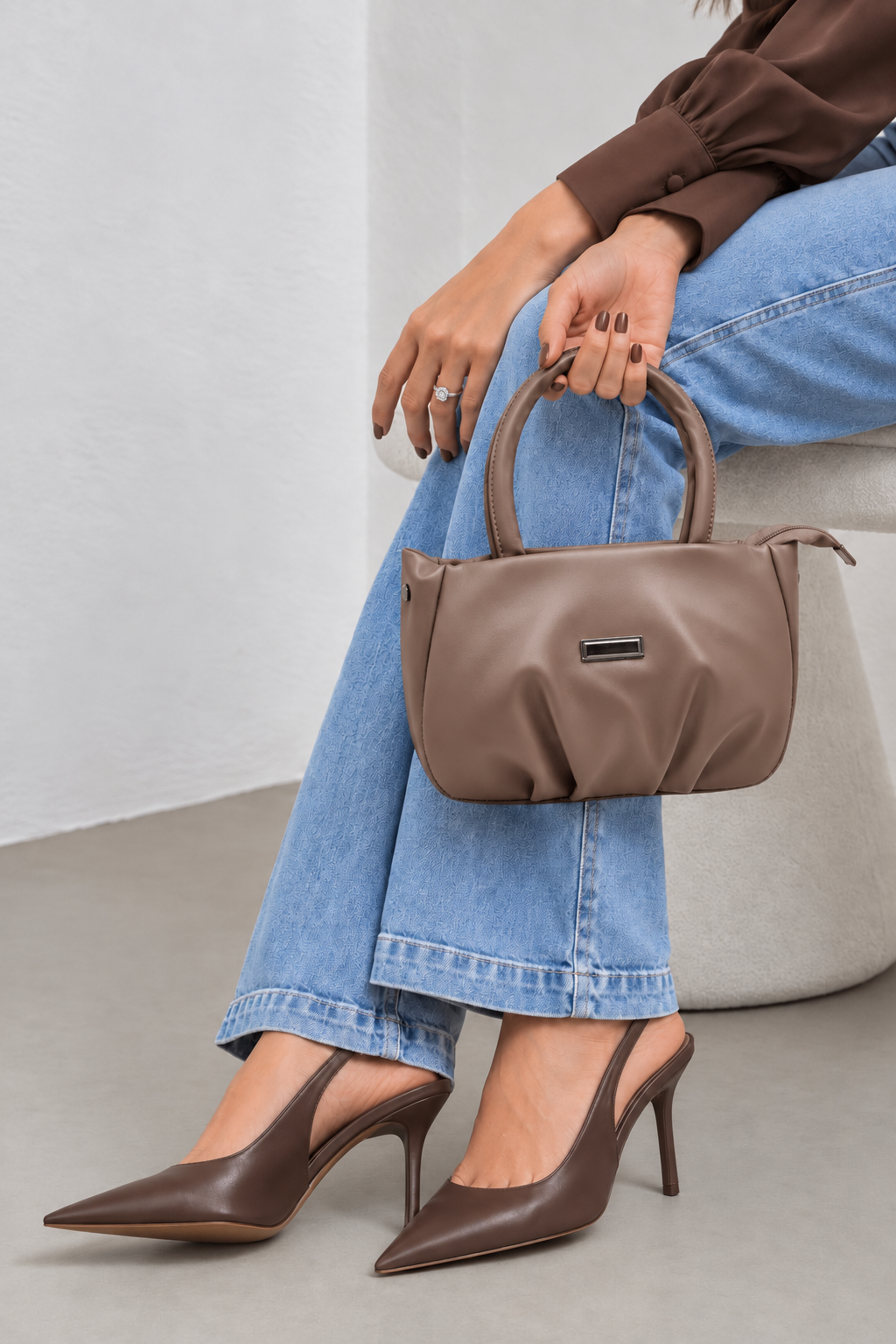 Women’s Stylish Handbag | Premium PU Leather Tote Bag | Spacious Shoulder & Hand Bag