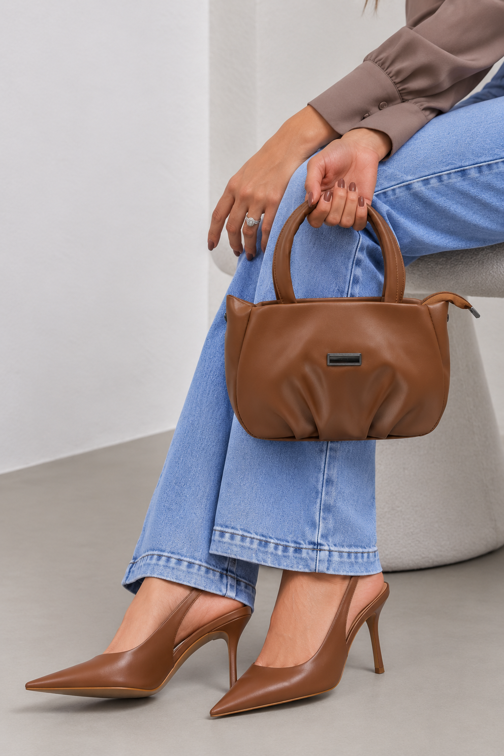 Women’s Stylish Handbag | Premium PU Leather Tote Bag | Spacious Shoulder & Hand Bag