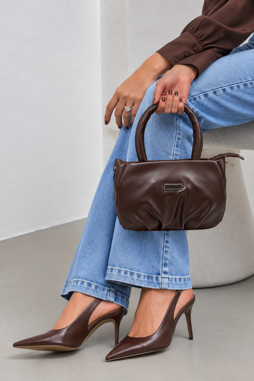 Women’s Stylish Handbag | Premium PU Leather Tote Bag | Spacious Shoulder & Hand Bag