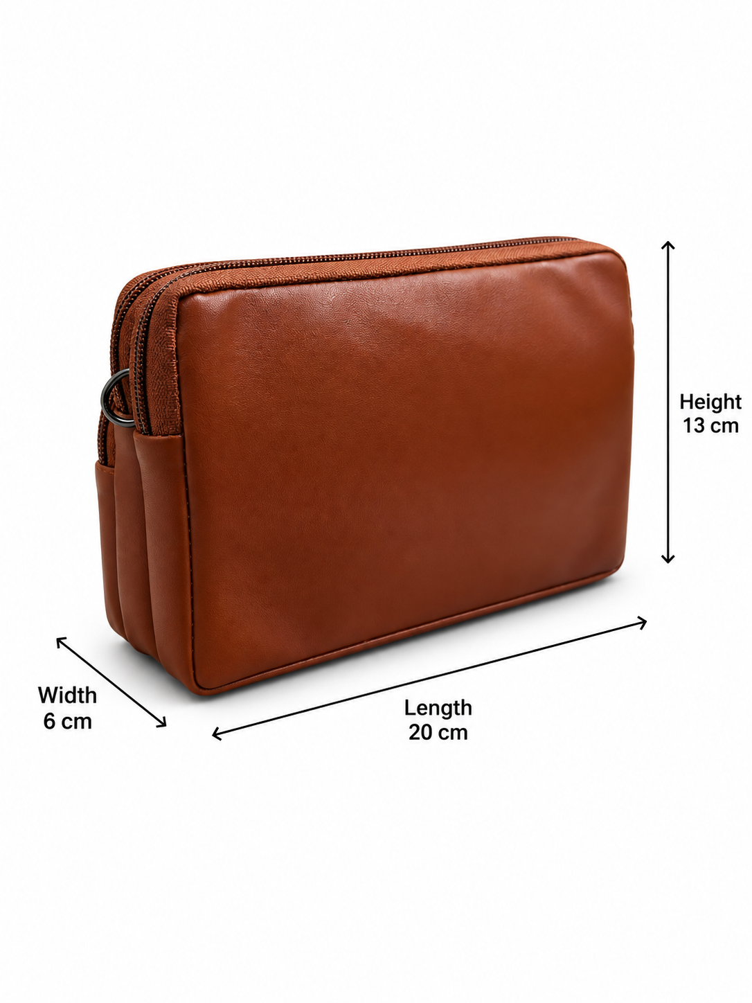 Women's Premium Crossbody Sling Bag | Triple Zip | Spacious Everyday Shoulder Bag