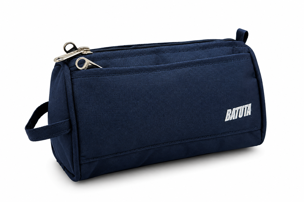BATUTA HUB  Toiletry Bag for Men & Women, Travel Pouch for Toiletries Shaving Kit & Cosmetics, Water Resistance Pouch for Travel Accessories, Organizer Travel Pouch for Make Up,