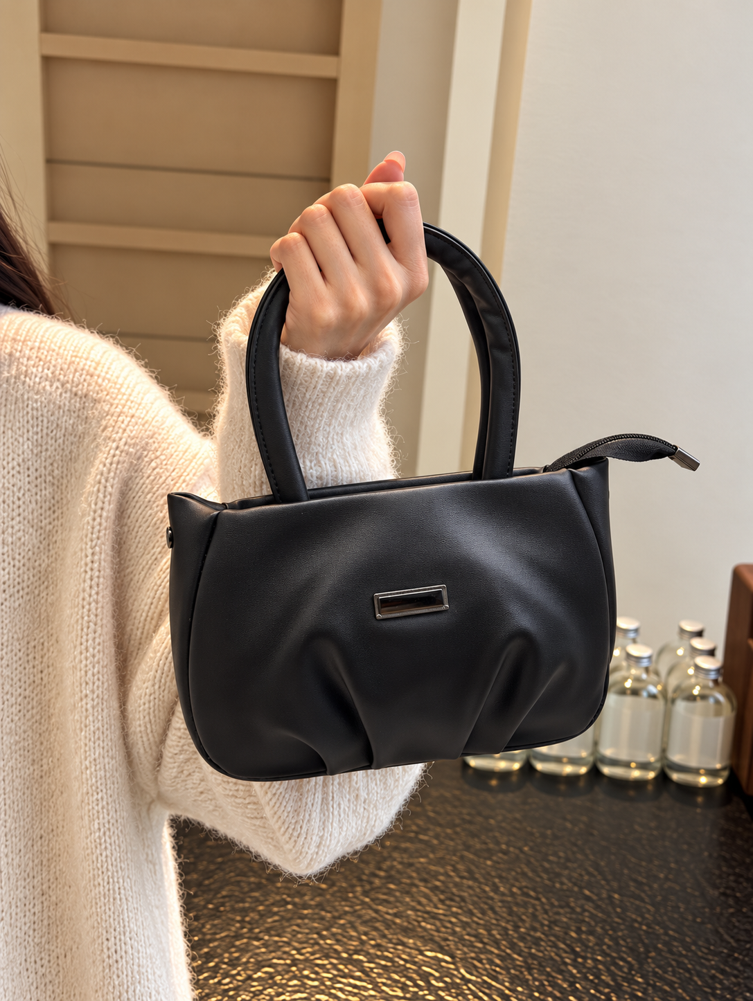 Women’s Stylish Handbag | Premium PU Leather Tote Bag | Spacious Shoulder & Hand Bag