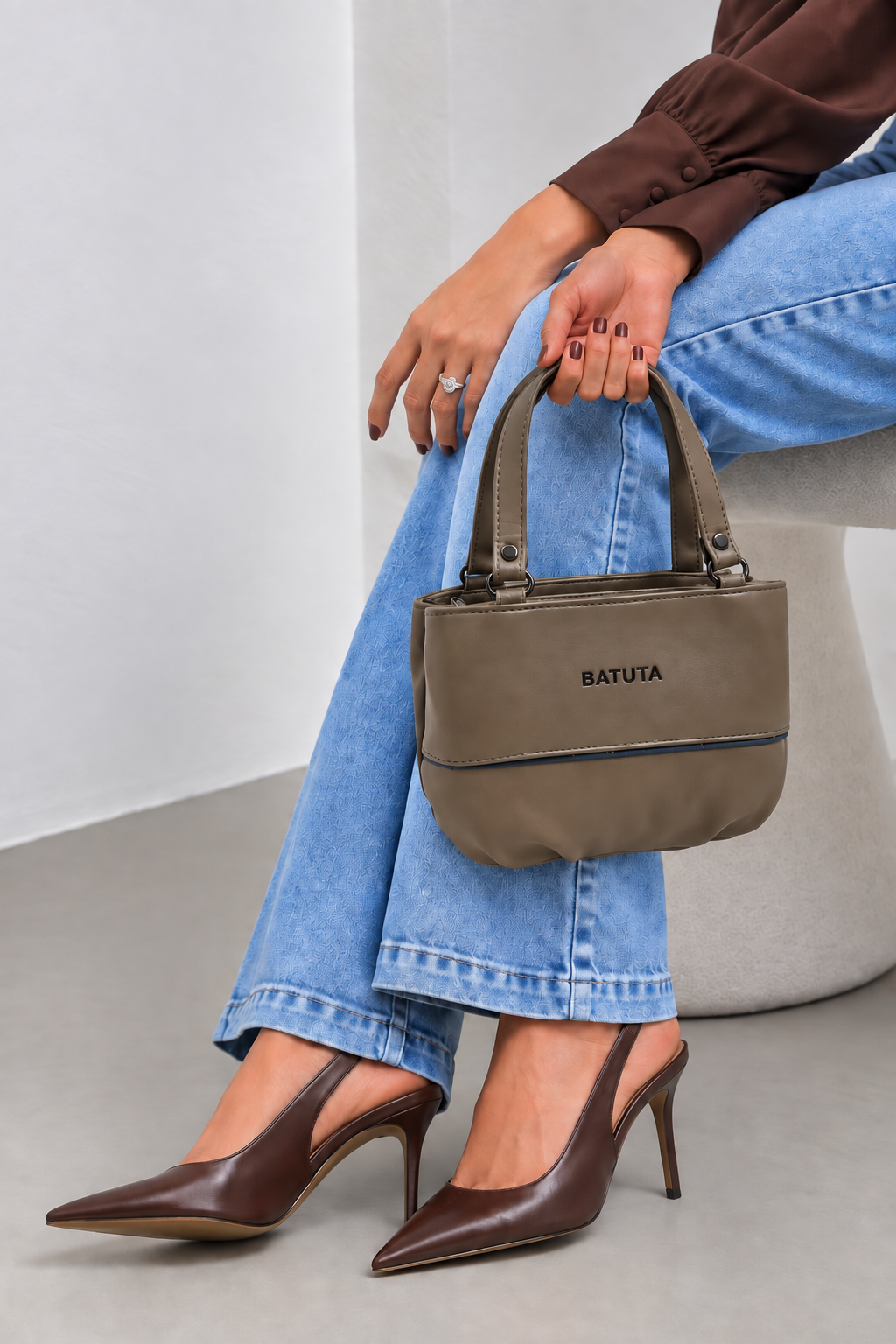 BATUTA Women’s Stylish Handbag | Premium PU Leather Tote Bag | Elegant Shoulder Carry Bag for Women