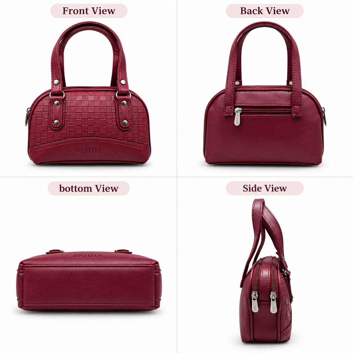 Small Handheld bag for Women, PU Leather, Stylish and Lightweight