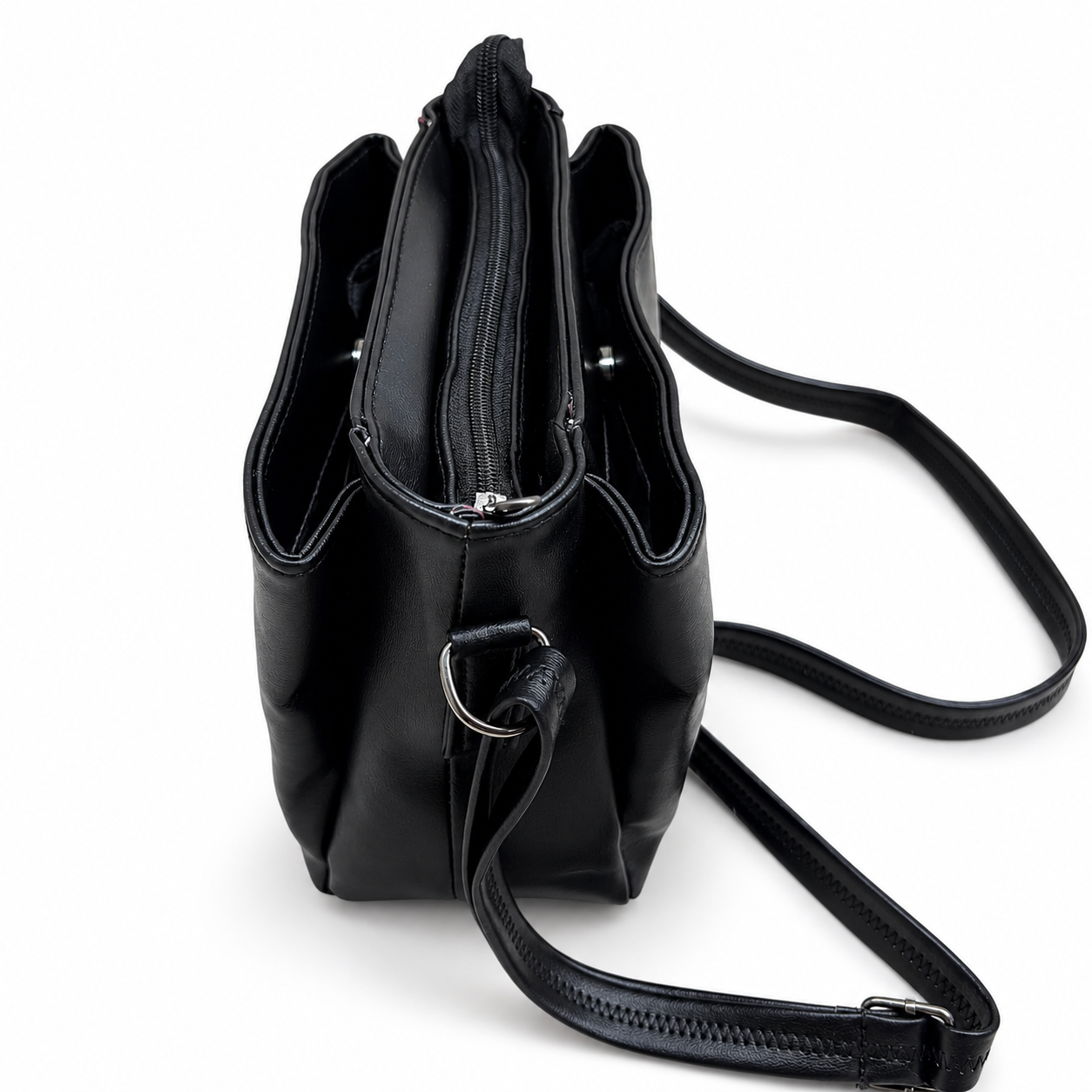 Women’s Premium PU Leather Crossbody Sling Bag | Stylish Shoulder Bag with Front Pocket