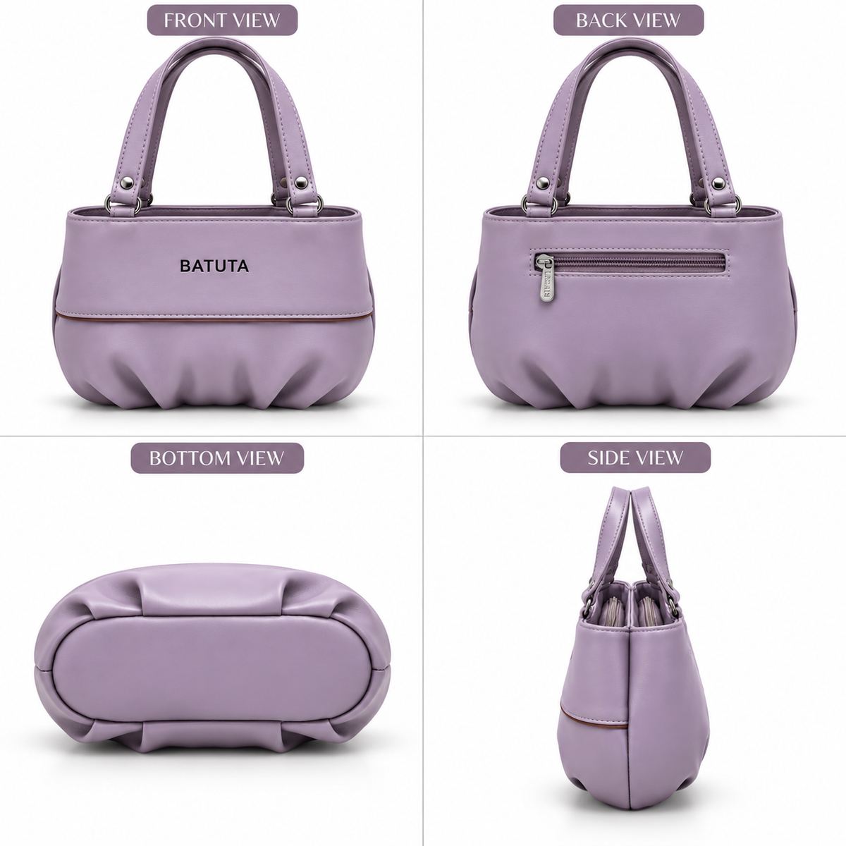 BATUTA Women’s Stylish Handbag | Premium PU Leather Tote Bag | Elegant Shoulder Carry Bag for Women