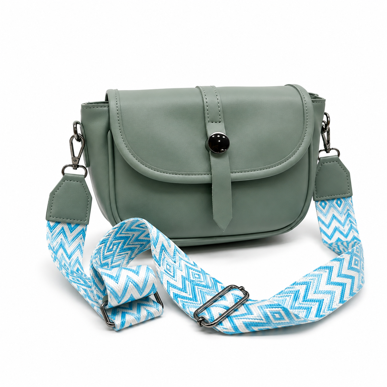BATUTA HUB Women's Girls Cross Body Sling Bag with Printed Belt