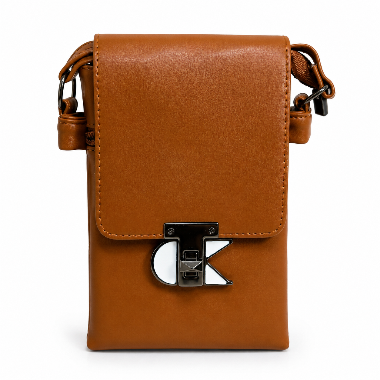 Women’s Stylish Sling Bag | Premium Faux Leather Crossbody Bag for Women | Compact Shoulder Bag with Adjustable Strap, Front Flap & Secure Closure