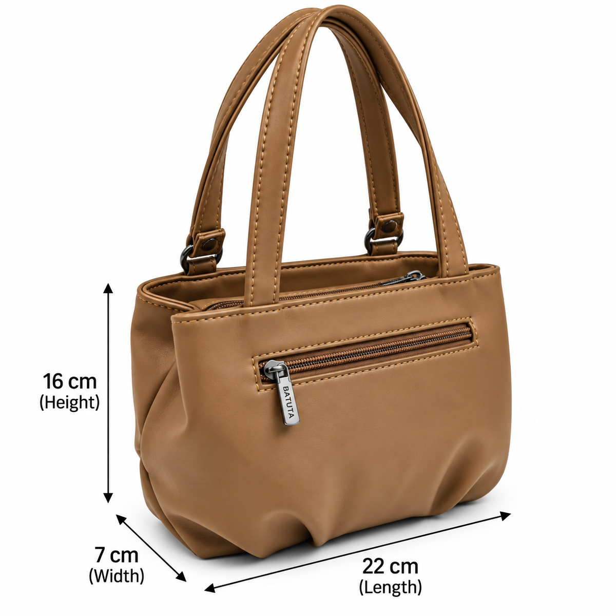 BATUTA Women’s Stylish Handbag | Premium PU Leather Tote Bag | Elegant Shoulder Carry Bag for Women