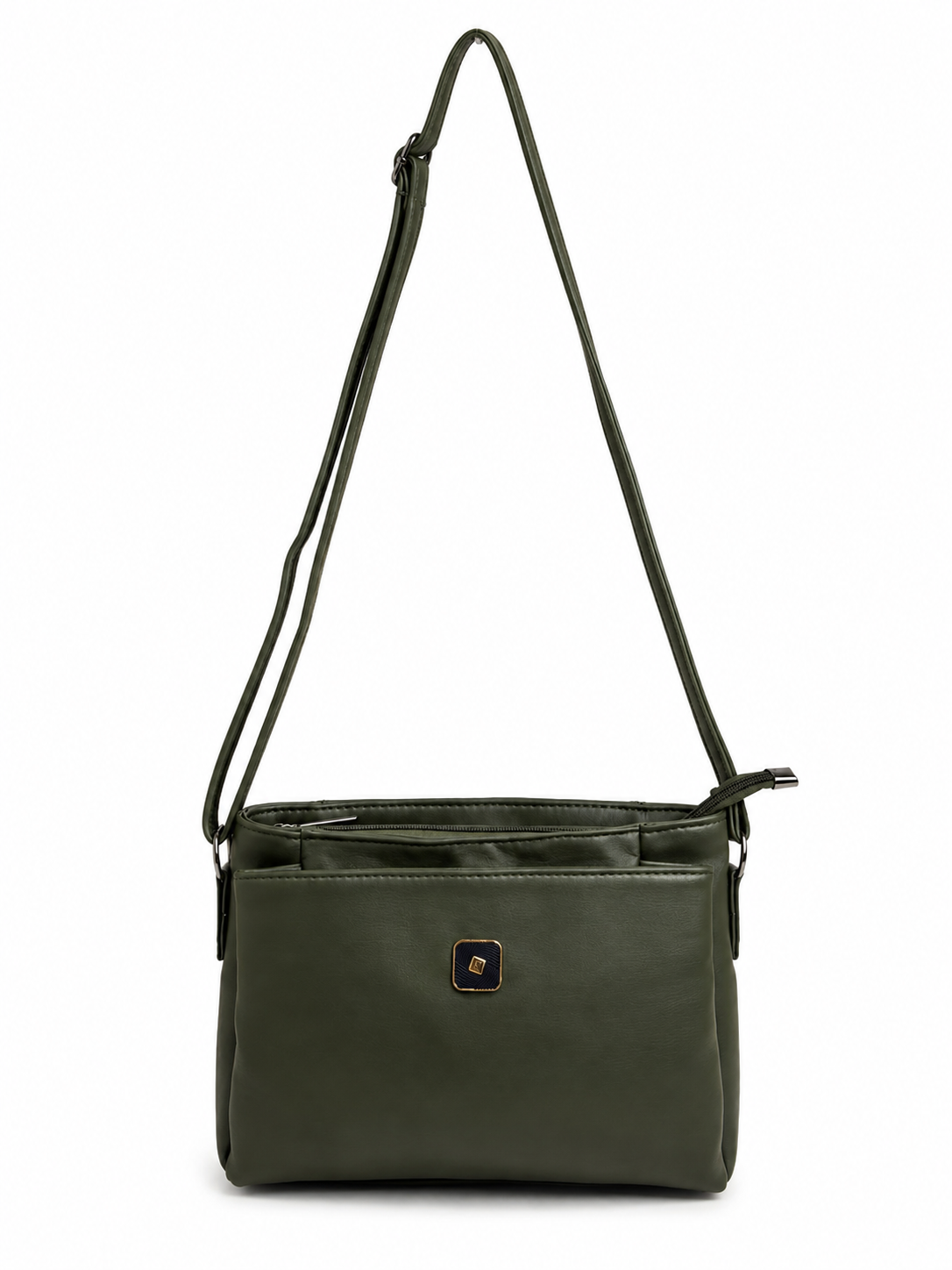 Women’s Premium PU Leather Crossbody Sling Bag | Stylish Shoulder Bag with Front Pocket