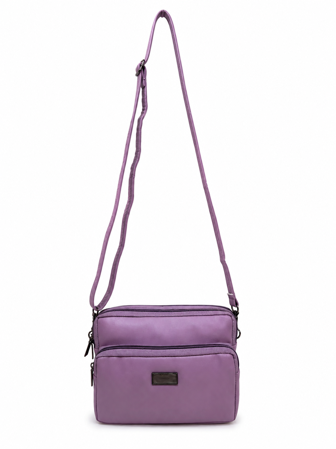 Women's Premium Crossbody Sling Bag | Triple Zip | Spacious Everyday Shoulder Bag
