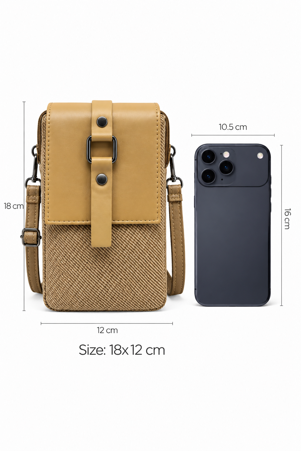 Mini Crossbody Mobile Bag | Daily Use Sling Pouch
