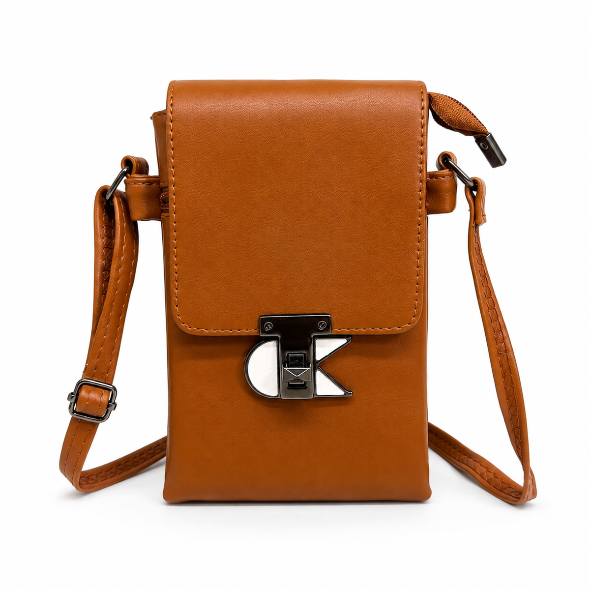 Women’s Stylish Sling Bag | Premium Faux Leather Crossbody Bag for Women | Compact Shoulder Bag with Adjustable Strap, Front Flap & Secure Closure