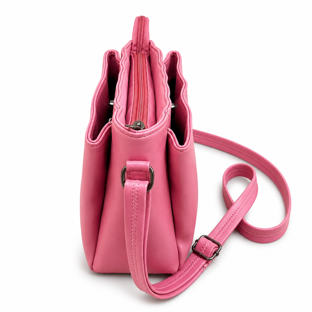 Women’s Premium PU Leather Crossbody Sling Bag | Stylish Shoulder Bag with Front Pocket