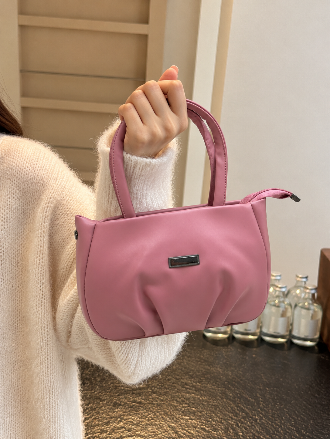 Women’s Stylish Handbag | Premium PU Leather Tote Bag | Spacious Shoulder & Hand Bag