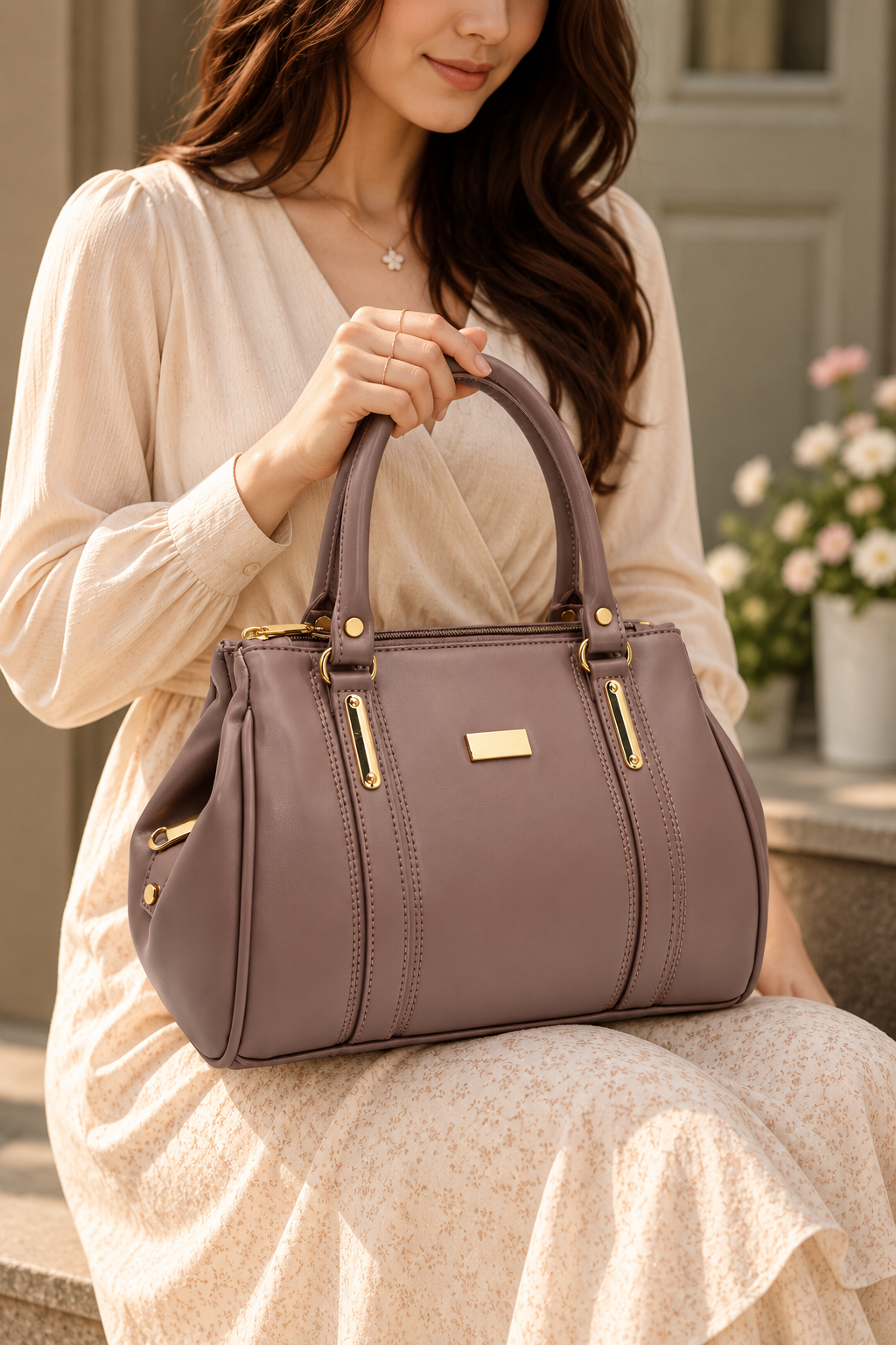 BATUTA Women’s Handbag | Stylish Ladies Shoulder Tote Bag | Spacious PU Leather Handbag for Women |