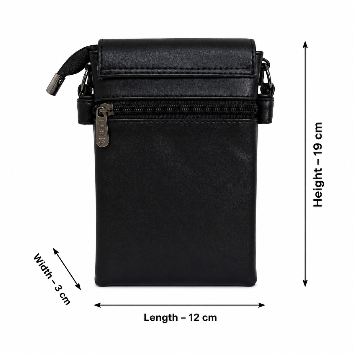 Women’s Stylish Sling Bag | Premium Faux Leather Crossbody Bag for Women | Compact Shoulder Bag with Adjustable Strap, Front Flap & Secure Closure