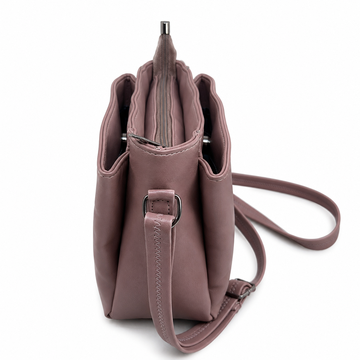 Women’s Premium PU Leather Crossbody Sling Bag | Stylish Shoulder Bag with Front Pocket