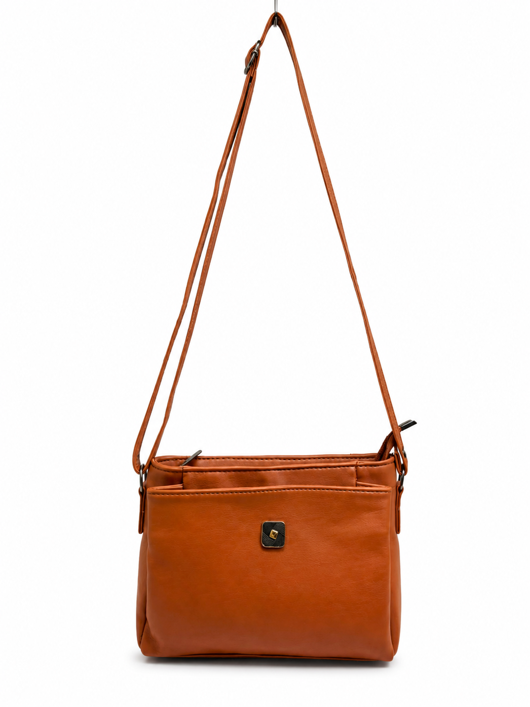 Women’s Premium PU Leather Crossbody Sling Bag | Stylish Shoulder Bag with Front Pocket