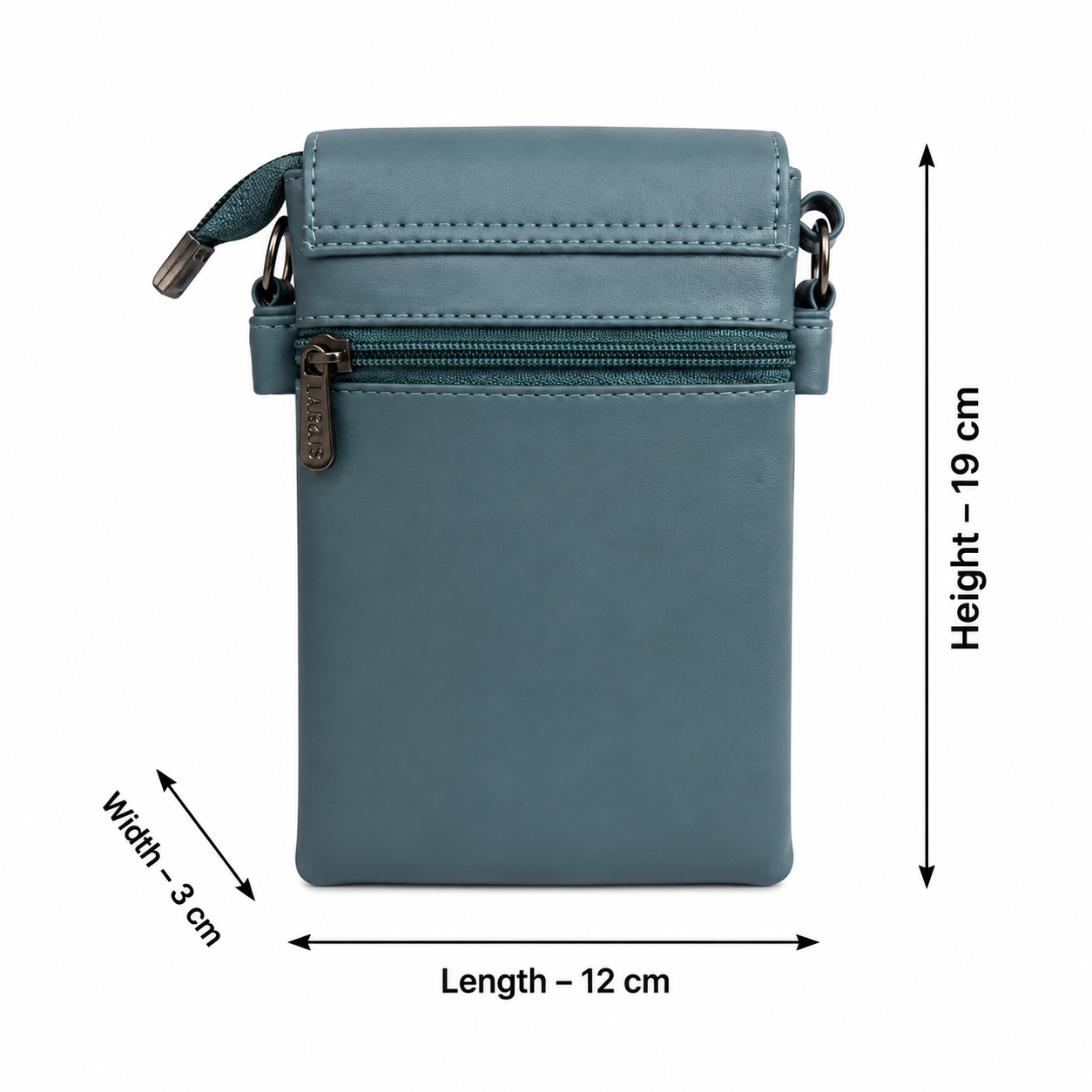 Women’s Stylish Sling Bag | Premium Faux Leather Crossbody Bag for Women | Compact Shoulder Bag with Adjustable Strap, Front Flap & Secure Closure