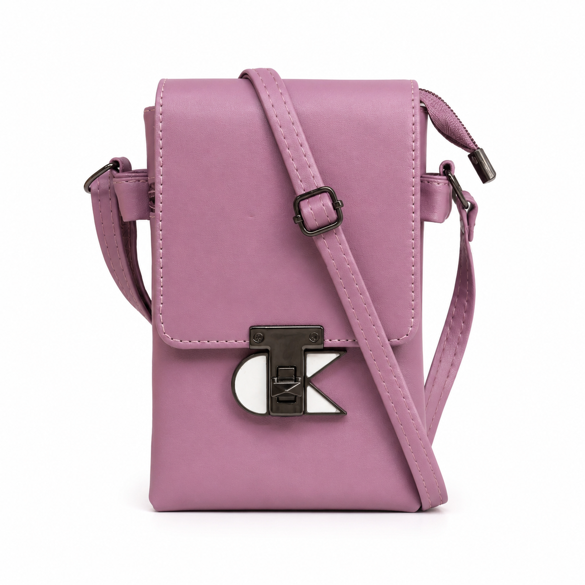 Women’s Stylish Sling Bag | Premium Faux Leather Crossbody Bag for Women | Compact Shoulder Bag with Adjustable Strap, Front Flap & Secure Closure