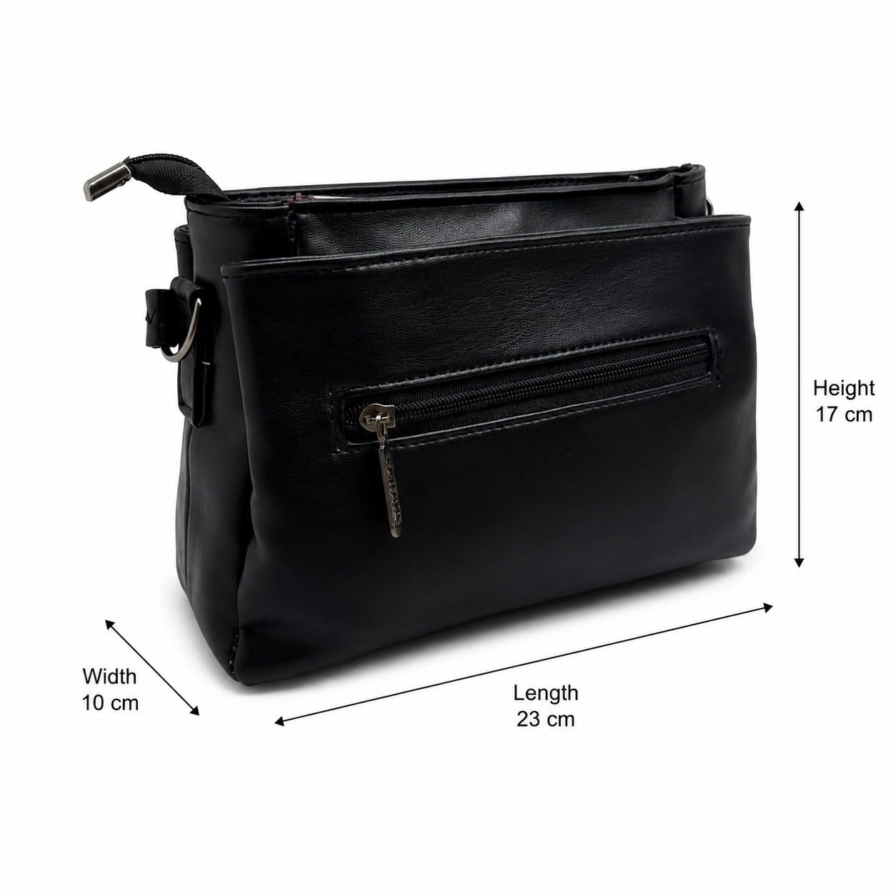 Women’s Premium PU Leather Crossbody Sling Bag | Stylish Shoulder Bag with Front Pocket