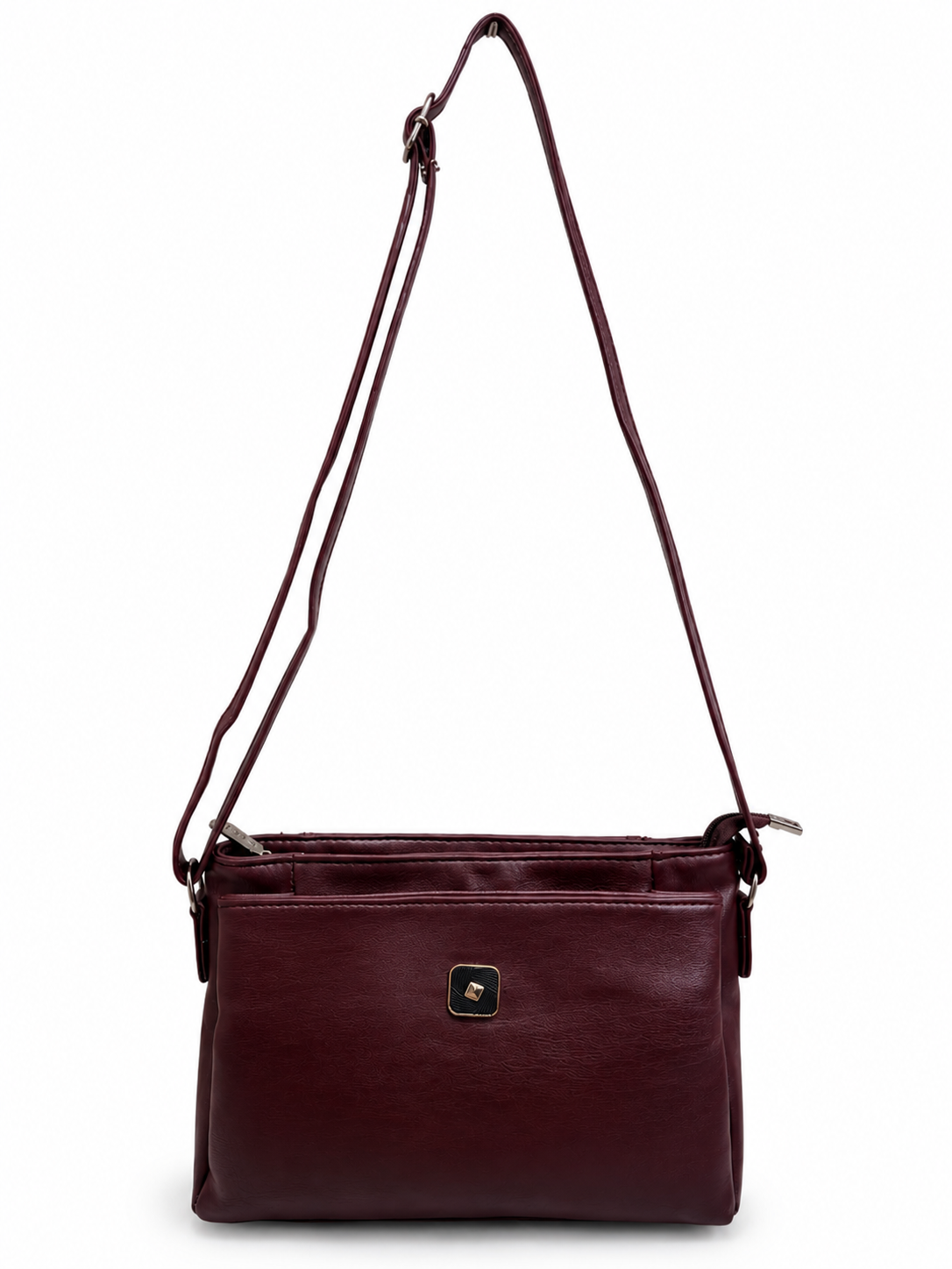 Women’s Premium PU Leather Crossbody Sling Bag | Stylish Shoulder Bag with Front Pocket
