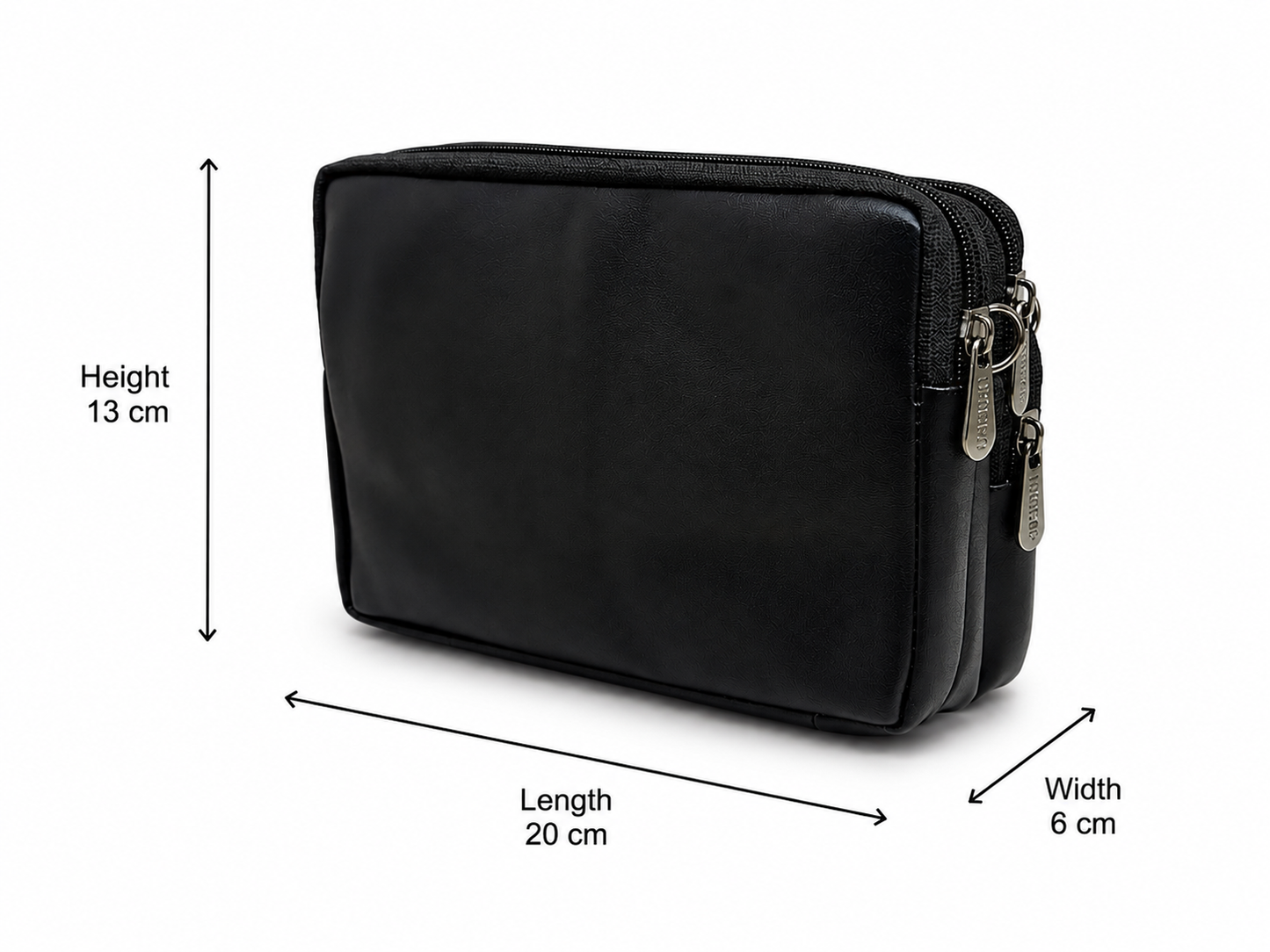 Women's Premium Crossbody Sling Bag | Triple Zip | Spacious Everyday Shoulder Bag